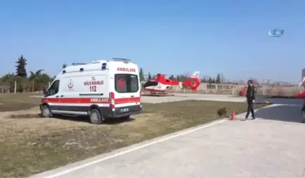 Ambulans Helikopterler 3 Günlük Bebek İçin Havalandı