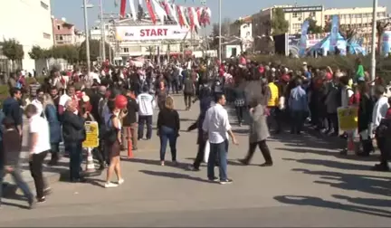 Kadınların Yüksek Topuklarla Koşusu Kıran Kırana Geçti