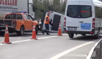 Adana Otoyolda Devrildi, Kemer Hayat Kurtardı