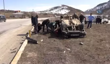 Erzincan'da Trafik Kazası; 1 Ölü