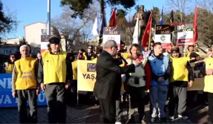 Çanakkale Tekirdağ'dan Yola Çıkan 57'inci Alay Grubu Gelibolu'da