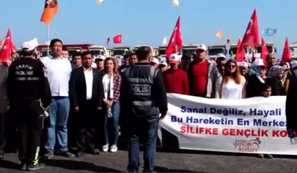 Bakanlar Arslan ve Elvan, Büyükeceli'de Tünel Açılışı Yaptı