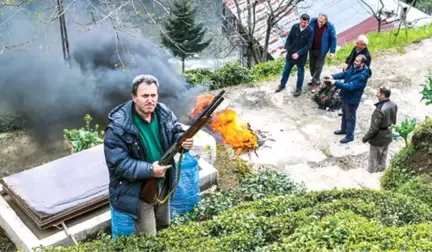 Rizeliler Mezarlara Ayı Dadanınca Çareyi Beton Dökmekte Buldu