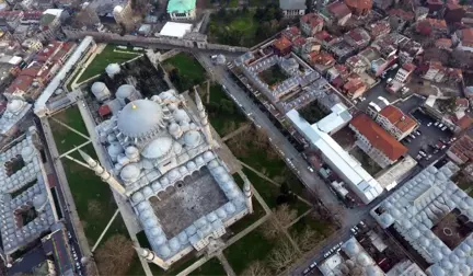 Restore Edilen Süleymaniye Medreseleri Havadan Görüntülendi