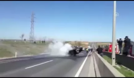 Zincirleme Trafik Kazasında 3 Kişi Yaralandı