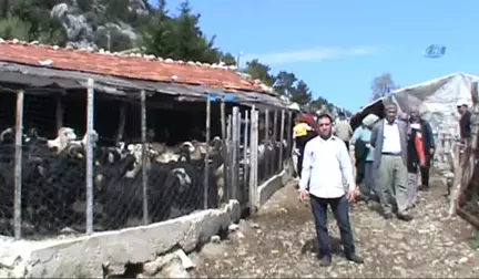 Köylerinin Dibindeki Taş Ocaklarından Rahatsız Olan Vatandaşlar İsyan Etti