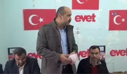 Birlik İçin Evet Platfarmu Siirt'te Referandum Çalışmalarını Hızlandırdı