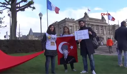 Strasbourg'da Referandum Protestosu