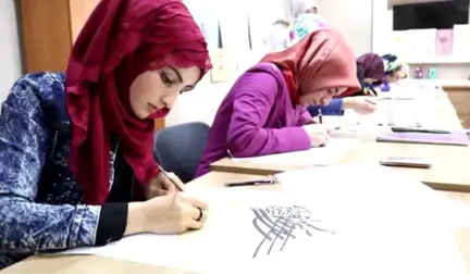 Iğdırlı Gençler Tezhiple Tanışıyor