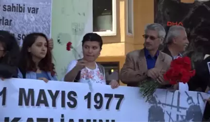 1 Mayıs 1977'de Hayatını Kaybedenler Kazancı Yokuşu'nda Anıldı