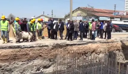 Karaman'da Sanayi Köprülü Kavşağının Temeli Atıldı