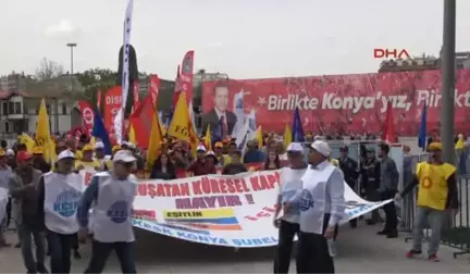 Konya'da '1 Mayıs' Kutlaması