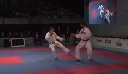 Avrupa Karate Şampiyonası - 84 Kiloda Enes Erkan Finale Yükseldi