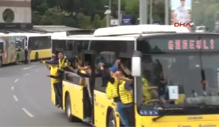 Fenerbahçe Taraftarı Vodafone Arena'ya Ulaştı