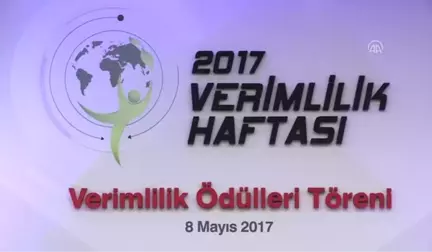 Bakan Özlü - Verimlilik Ödül Töreni (1)