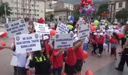 Manisa Trafik Haftasında Gerçeği Aratmayan Tatbikat