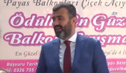 Payas'ta Balkonlar Çiçek Açacak