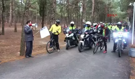 Burdur Korunan Alanlara Bisiklet Yolculuğu Başladı