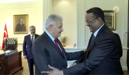 Başbakan Yıldırım, Sudan Cumhurbaşkanı Yardımcısı Hamid Ile Bir Araya Geldi