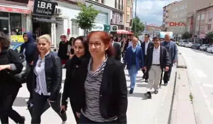 Burdur Dünya Tütünsüz Günü Yürüyüşü