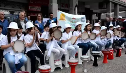 Öğrenciler Darbuka ve Defle Çevre Kirliliğine Dikkat Çekti - Balıkesir