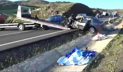 Yozgat'ta Trafik Kazası 1 Ölü 2 Yaralı