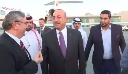 Çavuşoğlu ve Zeybekci, Katar'a Geldi