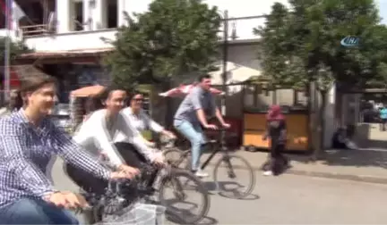 Trafiğin Önüne Geçmek İçin Bisiklet Hareketi Başlatıldı