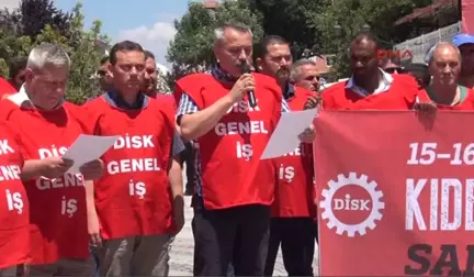 Edirne Disk Trakya Temsilcisi: Kıdem Tazminatı Gaspına Karşı Direneceğiz