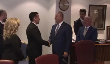 Çavuşoğlu-Zaev Görüşmesi