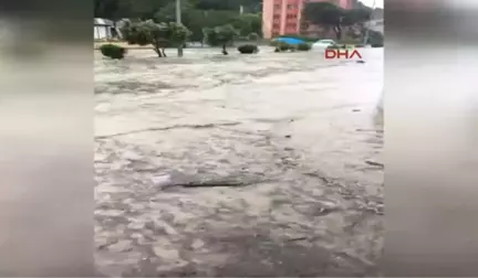 Kastamonu Çatalzeytin'de Yağmur Sele Yol Açtı