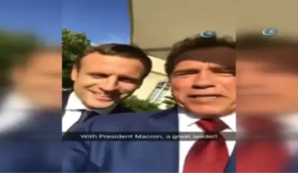 Arnold Schwarzenegger, Elysee Sarayı'nda