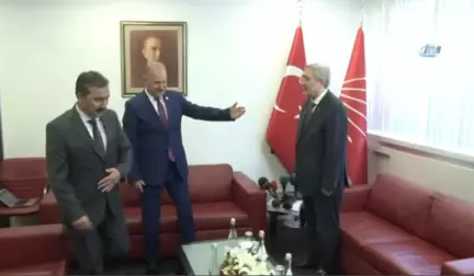 CHP Heyetinden MHP'ye Bayram Ziyareti