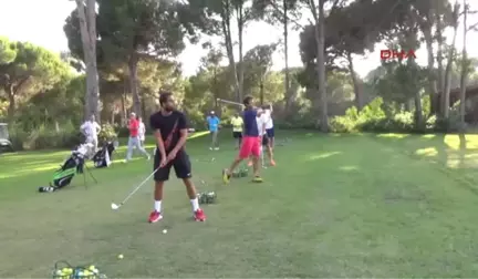 Tenisçiler Golf Oynadı