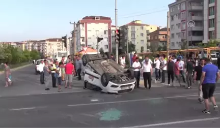 Trafik Kazası: 1 Yaralı - Tekirdağ