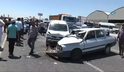 Şanlıurfa'da Zincirleme Trafik Kazası: 5 Yaralı