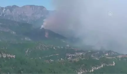 Anamur'da Orman Yangını