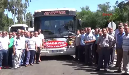 Antalya Serik'te Esnaf Eylem Yaptı