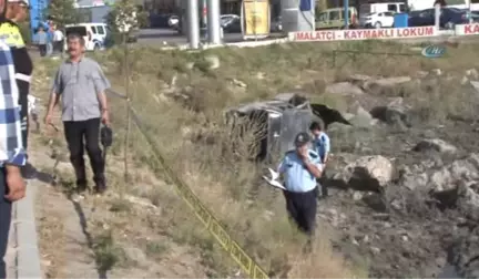 Tekerleği Patlayan Otomobil Takla Attı, Sürücü Hayatını Kaybetti