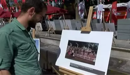 15 Temmuz Gazisi, İhlas Haber Ajansı'nın Fotoğraf Sergisini Gezdi