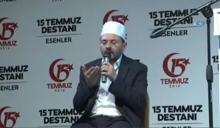 Esenler'de 15 Temmuz Şehitleri İçin 'Dua Gecesi' Düzenlendi