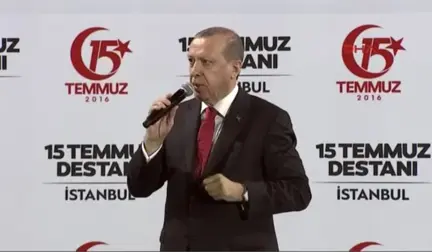 Erdoğan: Artık Bunlar Mahkemeye Çıkarken Guantanamo'da Olduğu Gibi Bunları da Tek Tip Elbise Ile...