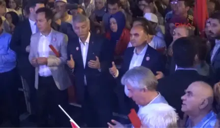 Isparta'da 15 Temmuz Yürüyüşü