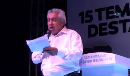 Kahramanmaraş'ta Demokrasi Nöbeti Sona Erdi