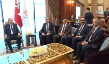 Cumhurbaşkanı Erdoğan, Tunus Nahda Hareketi Liderini Kabul Etti