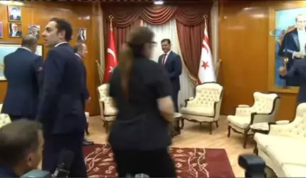 Başbakan Yıldırım, KKTC Başbakanı Özgürgün ile Görüştü