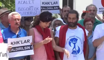 Bodrum'da Khk Ile Ihraçlara Tepki