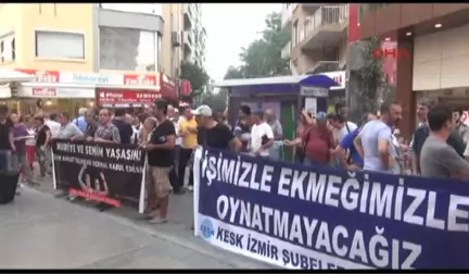 İzmir Kesk'ten İhraç Edilen Kamu Çalışanlarına Destek