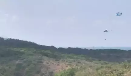 Sarıyer Rumeli Feneri'nde Orman Yangını