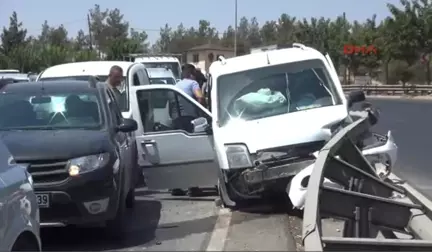 Şanlıurfa'da Zincirleme Trafik Kazası